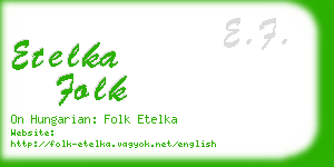 etelka folk business card